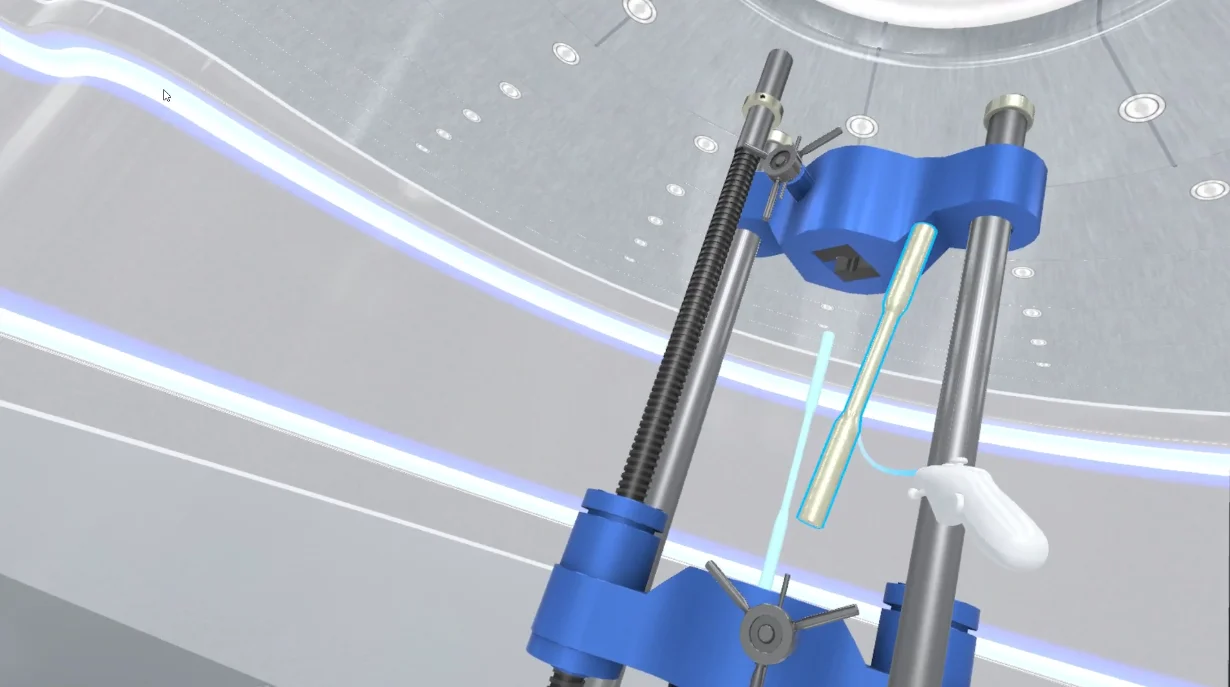 Universal Testing Machine VR module