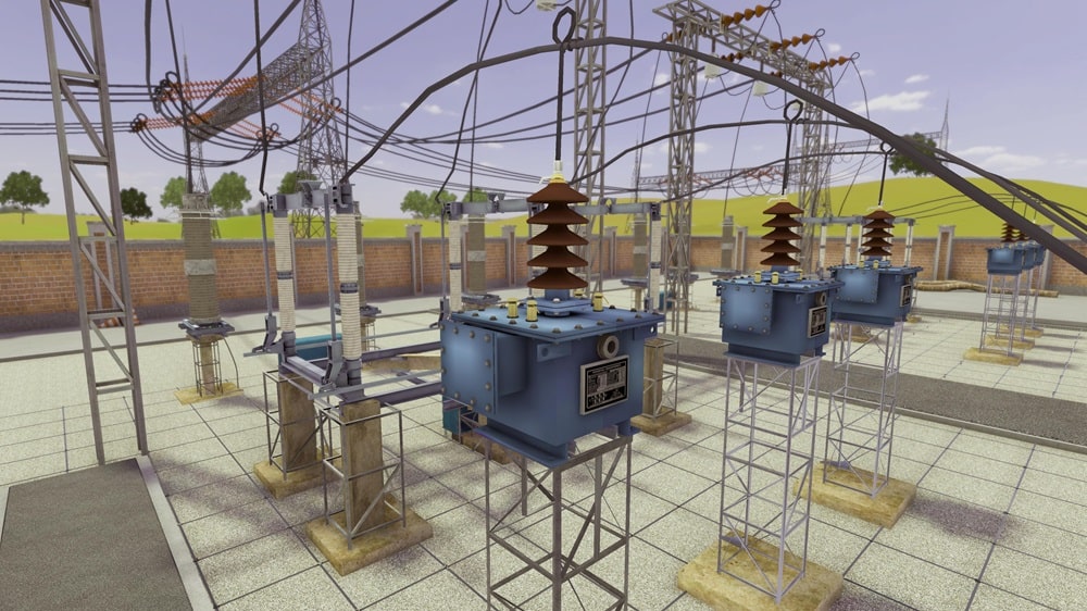 Teaching Electrical Substations in VR Teaching Electrical Substations in VR