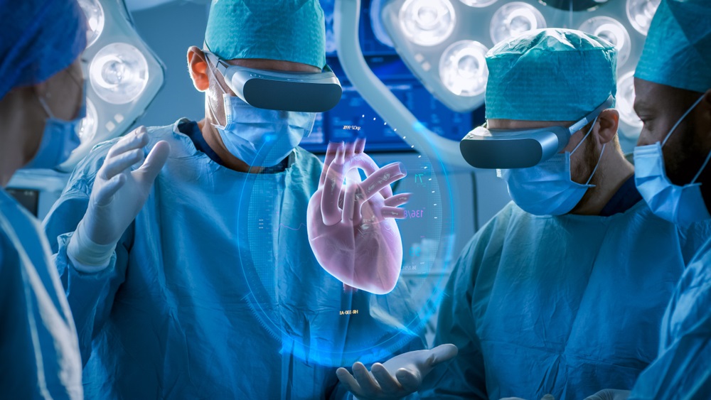 VR surgical training