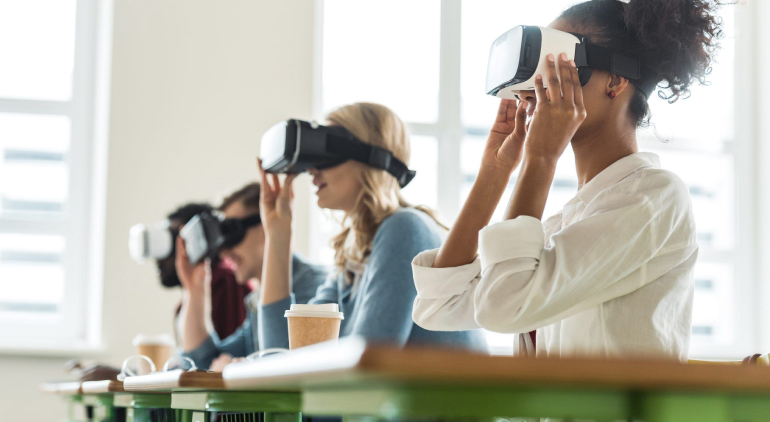 Virtual reality for better and faster learning
